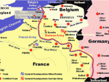 World War 1 Maps Of Europe Trench Construction In World War I the Geat War World