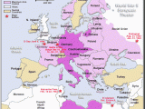 World War 2 In Europe and north Africa Map Wwii Map Of Europe Worksheet