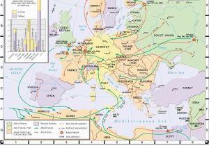 World War 2 In Europe and north Africa Map Wwii Map Of Europe Worksheet