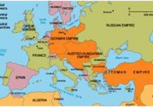 World War One Map Of Europe First World War In Maps