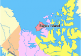 Yellowknife Canada Map File Map Indicating Banks island northwest Territories