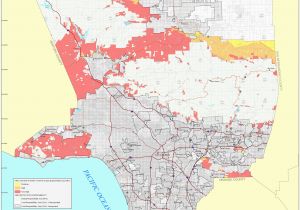 Yorba Linda California Map Fhsz Maps Losangeles Map California Map Los Angeles County List Of