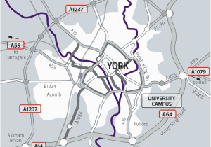 York On A Map Of England Maps and Directions About the University the University Of York