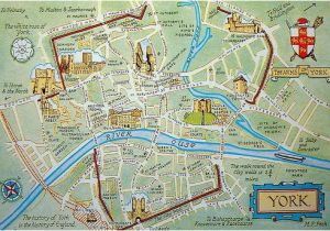 York On the Map Of England England York Commonplace Book England York