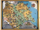 Yorkshire On Map Of England Vintage Travel Posters Devon Yorkshire Google Search