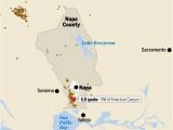 Yountville California Map A Lesser Fault Line Blamed for Sunday S Earthquake Local News