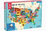 Your Child Learns Europe Map Puzzle Mudpuppy Map Of the United States Of America Puzzle 70 Pieces 23 X16 5 Ideal for Kids Age 5 Learn All 50 States by Name Capital City and More