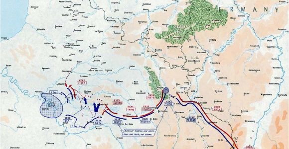 Ypres France Map Map Of the First Battle Of the Marne September 6 12 1914