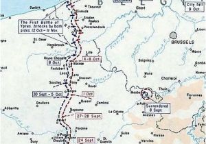 Ypres France Map Westfront Erster Weltkrieg Wikiwand