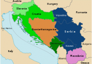 Yugoslavia Europe Map Yugoslav Wars Wikipedia