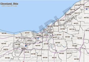 Zip Code Map Cleveland Ohio Cleveland Zip Code Map Lovely Ohio Zip Codes Map Maps Directions