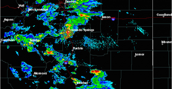 Zip Code Map Colorado Springs Co Interactive Hail Maps Hail Map for Colorado Springs Co