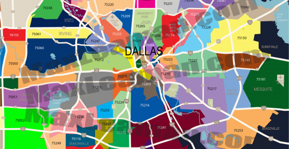 Zip Code Map fort Worth Texas Dallas Zip Code Map Mortgage Resources