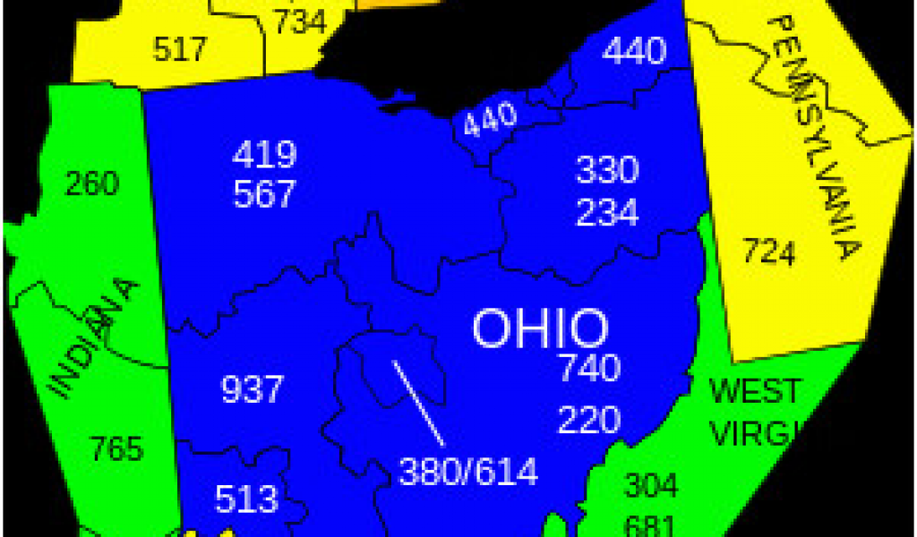 Zip Code Map Of Columbus Ohio area Codes 234 and 330 Wikipedia secretmuseum