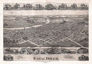 Zoar Ohio Map the Canal House Tuscarawas Ohio Map 1899 Ohio Tuscarawas County